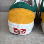 Vans  Blue and Green Skate Sneakers with Suede Canvas Photo 10