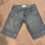 Levi's Authentic Trending Low Rise Denim Bermuda Distressed Shorts Photo 1
