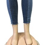 PacSun  ColorBlock High Rise Denim Ankle Crop Skinny Blue Jeans Womens 27 Photo 7