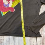 Disney Princess Ariel Crop LS Crop Top. Dark Gray. Size XL Juniors. EUC Photo 6