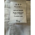 Rag and Bone  Casey High Rise Ankle Flare Jeans in White Sz 30 (New) Photo 6