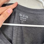 🦋Grey Long Sleeve Soft Comfy Casual Inspirational Long Sleeve Tee Kindness Gray Size L Photo 2