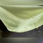 La Femme plunge ballgown in pale yellow Photo 11