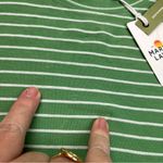 Marine layer  Womens Size‎ XL Green White Lydia Textured Stripe Tank *FLAWED NEW Photo 6