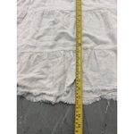 Umgee  Cream Pullover Dress Women's Size XL Tiered Tunic Dress Short Sleeve Boho Photo 5