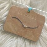 Anthropologie Shiraleah Navy Mala Cross Bracelet Blue Photo 0