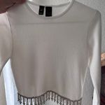 Windsor Rhinestone Fringe Long Sleeve Photo 0