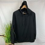Eddie Bauer  Black Fleece Lined Long Sleeve Hoodie Sweatshirt Top M Photo 1