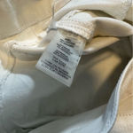 Calvin Klein Jeans Calvin Klein White Denim Straight‎ Leg Cropped Jeans - Size 6 Photo 9