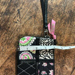 Vera Bradley Ella Wristlet Pink Elephants Breast Cancer Awareness Pattern Photo 6