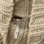 Free People Chunky Cotton Knit Cowl Neck Sweater Photo 4