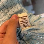 Surf Gypsy vertical stripe crochet surplice Sphagetti Strap Tube top. Size M. Photo 7