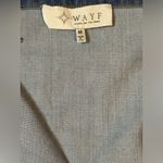 WAYF  Buttoned Down Jean Mini Skirt Photo 6
