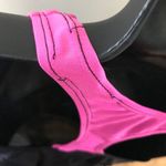 None Vintage Black Neon Pink 90s Bathing Suit Size Med Photo 3