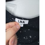 LNA  Skater Punk Goth Black Paint Splatter Tank Dress XS Grunge Streetwear Edgy Photo 3