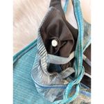 Lululemon Twist and Toil Tank Sports Bra Teal Blue Sun Daze Size 4 Small Photo 5