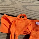 Peppermayo NWT Pepper Mayo size 8 cut out orange Bodycon midid dress ima knit cut out Photo 5