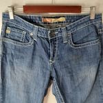 Big star  26x26 Remy Low Rise Boot Leg Medium Wash Jeans Short Photo 5