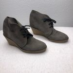 J.Crew Suede Macalister Wedge Ankle Boots size 9 Photo 3