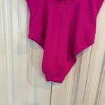 Love & Sports Pink Textured One‎ Piece Swimsuit Size Medium Photo 5