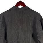 Grade & Gather  Pinstripe Lightweight Jacket Tunic Womens S Longline Button Front Photo 10