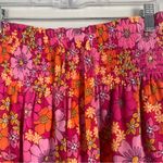 Ramy Brook New  Blaire Floral Skirt pink size medium Photo 3