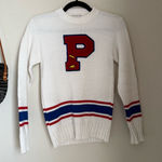 Vintage School Sweater Bristol Products USA Blue Size XS Photo 0