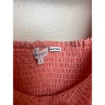 RHODE Eloise Colorblock Smocked Strawberry Multi Midi Dress Sz. S Pink Photo 3