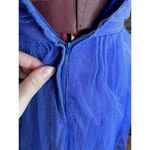 dress strapless tulle beaded purple black sequins Size XS Photo 5