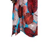 Diane Von Furstenberg  Silk-Blend Botanical Dress/ Swim Suit Cover Up Size 8 Photo 4