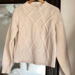 Everlane  Wool Cable Knit Mock Neck Sweater Photo 1