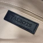 Talbots  Plaid Wool Blend Leather Trim Handbag Purse NWOT Photo 4