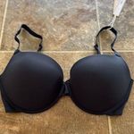 SKIMS  Fits Everybody Push-up Demi Bra Onyx Size 34DD Photo 3