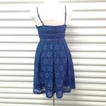 Nsr Provance Dress Women's Size XS Extra Small Blue Lace Sleeveless Photo 3