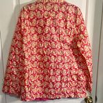 Old Navy  Pink and Cream Floral Jacket Photo 4