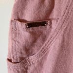 BDG NWT  Urban Outfitters 5 Pocket Linen Mix Pants in Pink Size XL Photo 2