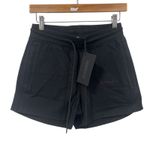 Alphalete Womens Essential Core Blackout Sweat Shorts Gym Workout Athletic S Photo 1