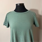 Seafoam Green & Blue Dress Ombré T Shirt Dress in Size Small Photo 1