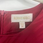Ronny Kobo Shanaya Dress Red Semi Formal Womens Size Medium NEW Photo 4