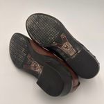 Ariat Brown Leather Western Paddock Clogs Size 8.5 Photo 6