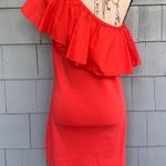 A New Day Coral Ruffle Dress Photo 2