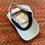 VTG DENIM BASIC BLANK BASEBALL CAP HAT Blue Photo 3