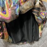 Ali & Kris  Dress Womens Large Feathers Boho Print Spaghetti Straps‎ Mini Lined Photo 5