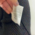 EXPRESS  Black Glitter Sweater Dress Size Medium Photo 2