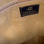 Tangaroa Venezia Terrida Made in Italy Zebra Leather Travel Bag Black Photo 3