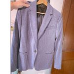 Equipment Revolve Jay Wool blazer purple blue size 8 excellent condition Photo 1