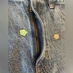 PacSun  Floral Embroidered Festival Western Beach Denim Skirt Photo 4