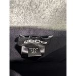 Bebe Vintage  Tank Top Cami Grunge M/L Y2K Black Sweetheart Stretch Sexy Womens Photo 8