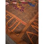 Ellen Tracy VTG  “America the Beautiful” Silk Scarf Photo 1