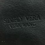 Simply Vera, Vera Wang Simply Vera Wang Sleek Black Leather Tote Bag like new!! Gorgeous Photo 1